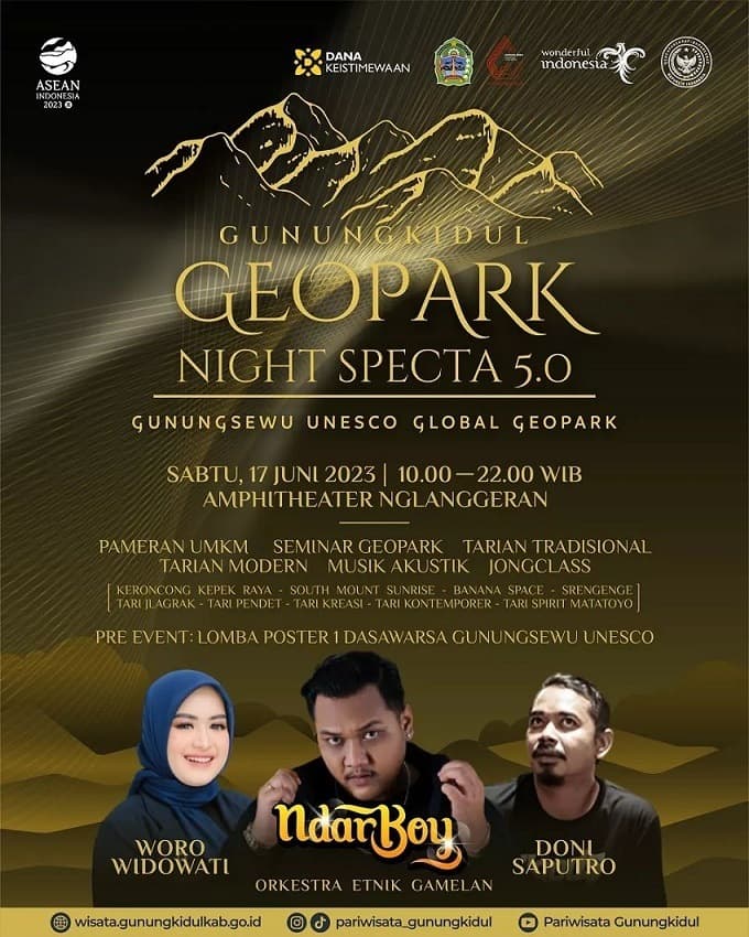 GEOPARK NIGHT SPECTA Vol.5 (17 Juni 2023)