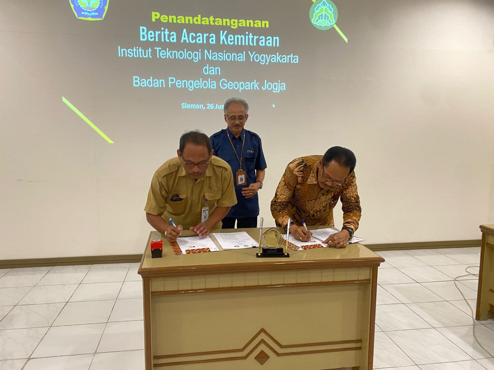 Mendukung Visi Geopark Jogja: ITNY Menjadi Mitra Pertama BP Geopark dalam Pendidikan dan Penelitian Kebumian