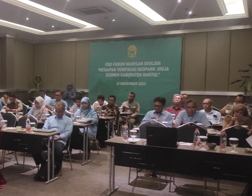 FGD Kesiapan Verifikasi Geopark Jogja Segmen Kabupaten Bantul