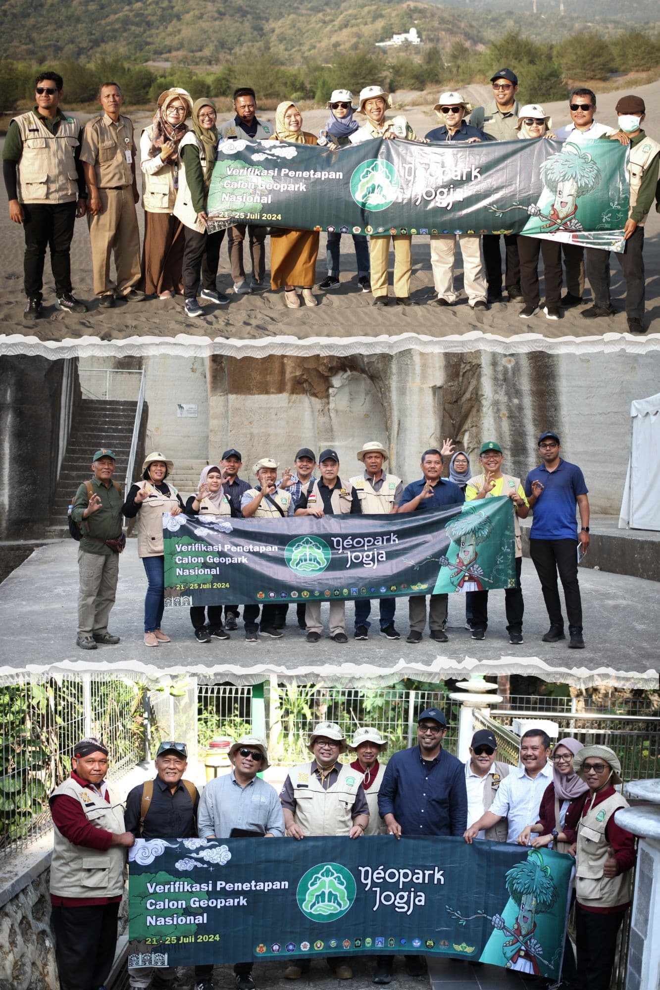 Verifikasi Lapangan sebagai Calon Geopark Nasional