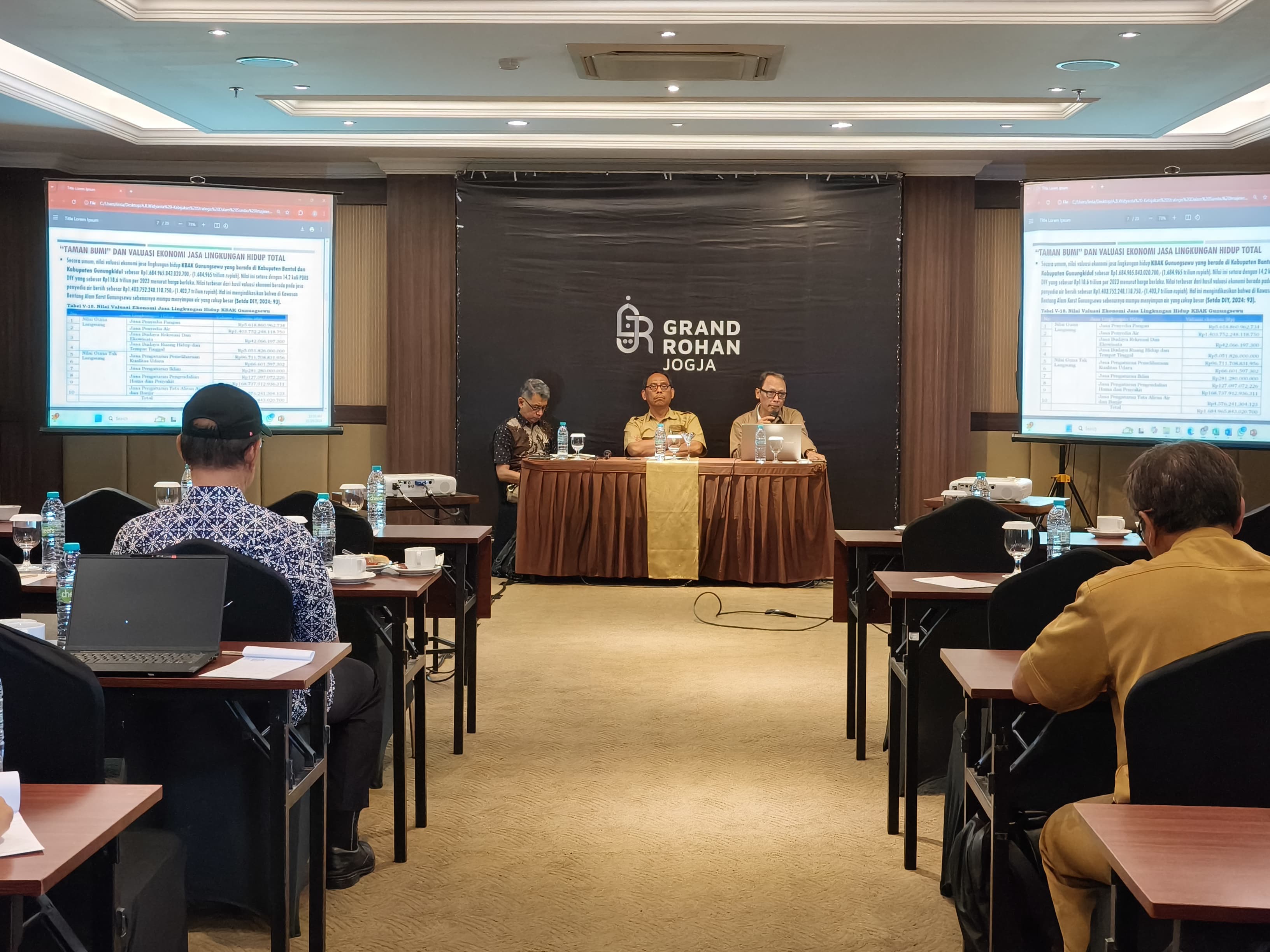 Seminar Geopark Jogja: Merawat Sumbu Imajiner 
