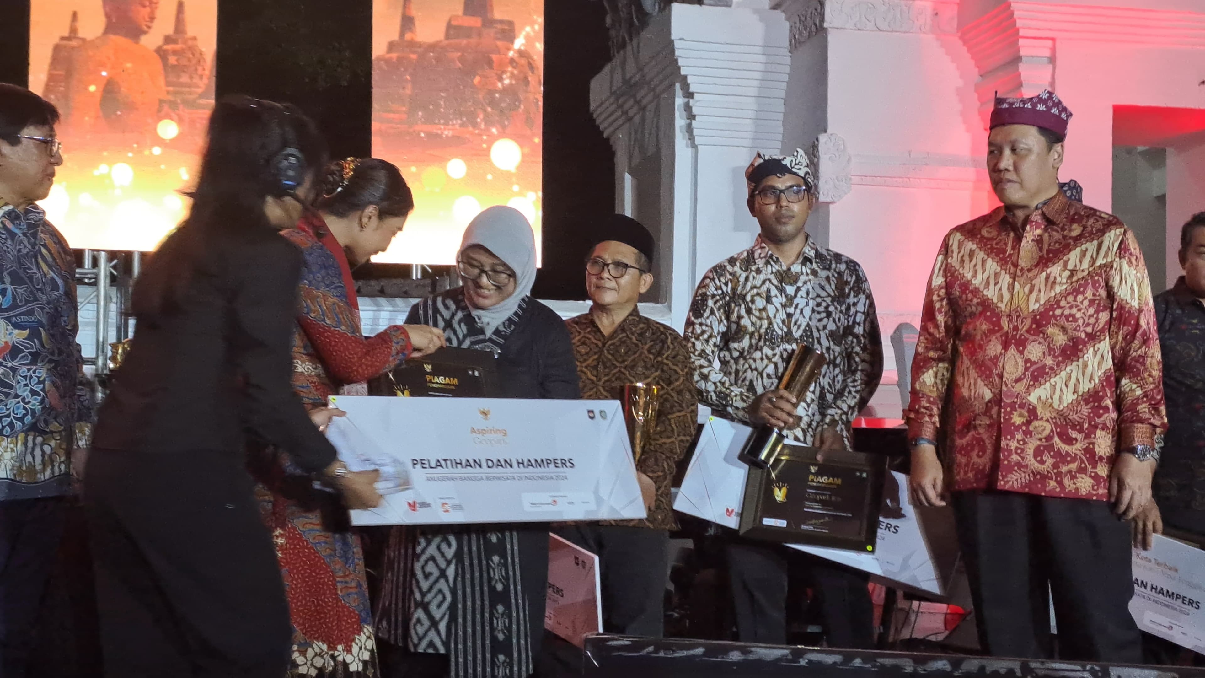 Geopark Jogja Raih Penghargaan Aspiring Geopark Nasional Terbaik dalam ABBWI 2024