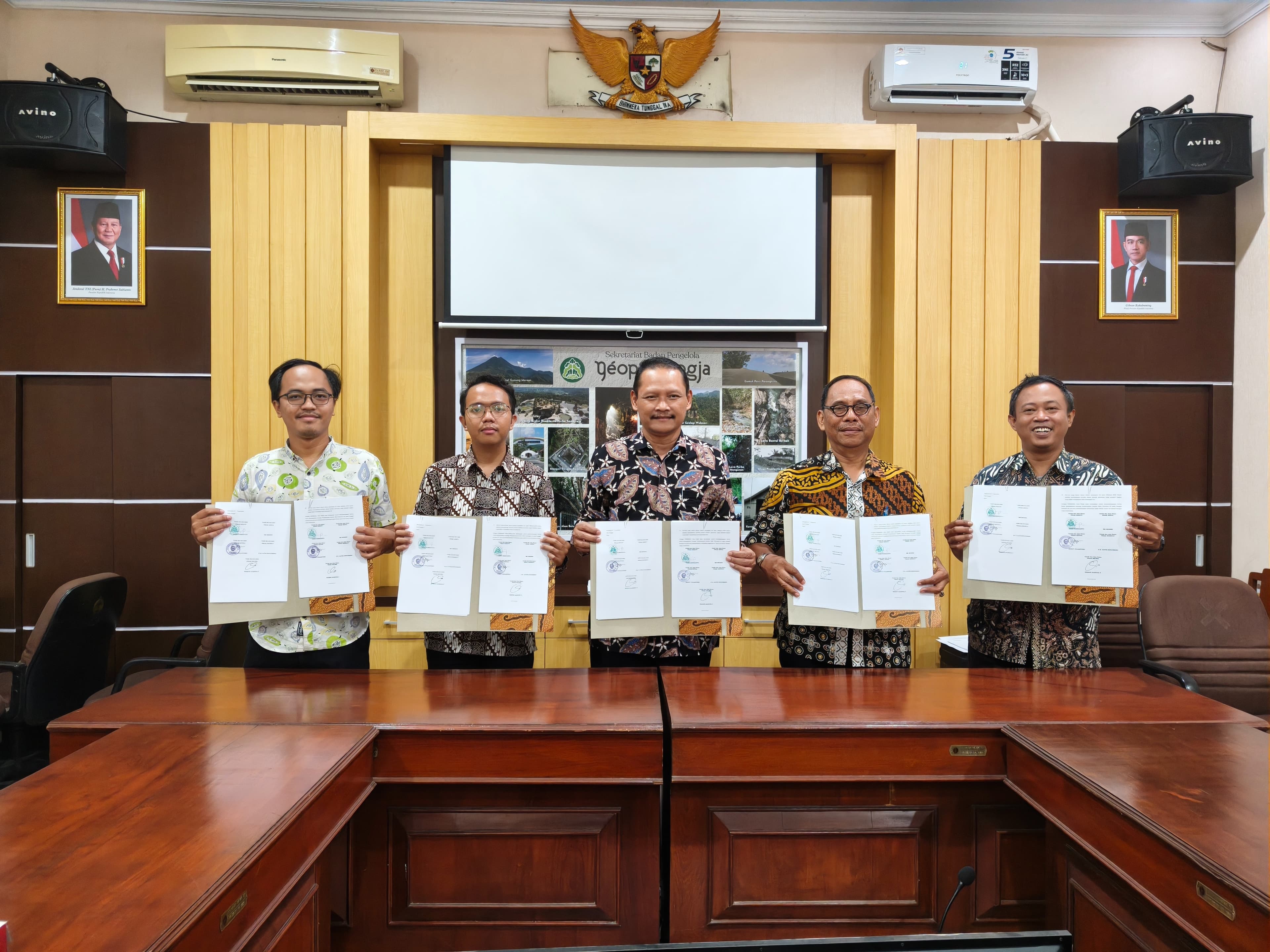 Peresmian Pembentukan Komite Riset Bersama: Sinergi Pendidikan dan Geopark untuk Riset Berkelanjutan