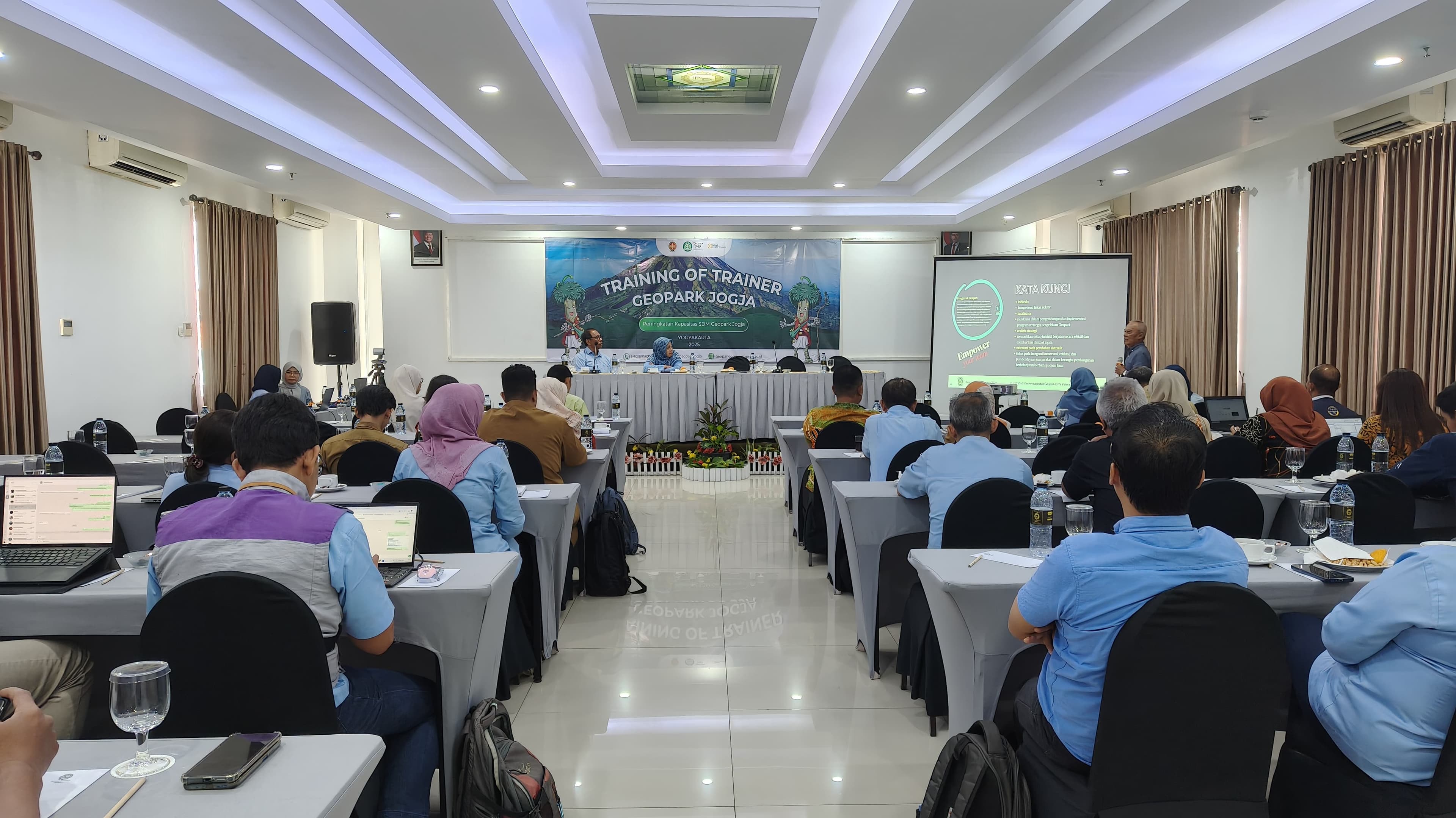 Bimbingan Teknis Manajerial Geopark Jogja: Perkuat Kapasitas dan Kolaborasi Pengelolaan