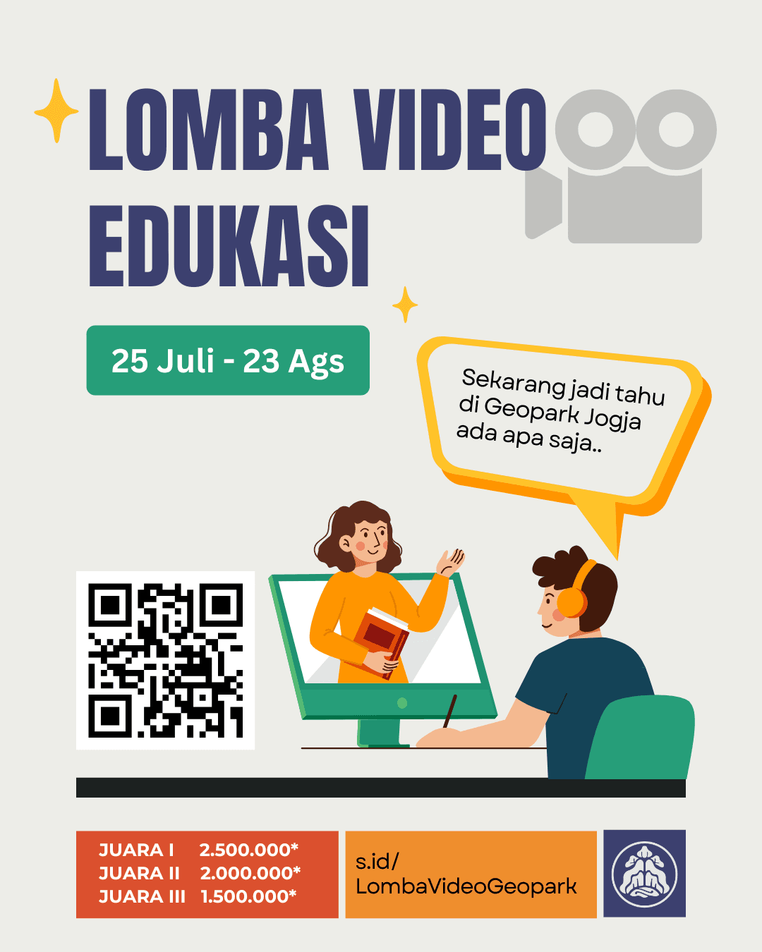 Lomba Video Edukasi "Geopark Jogja"