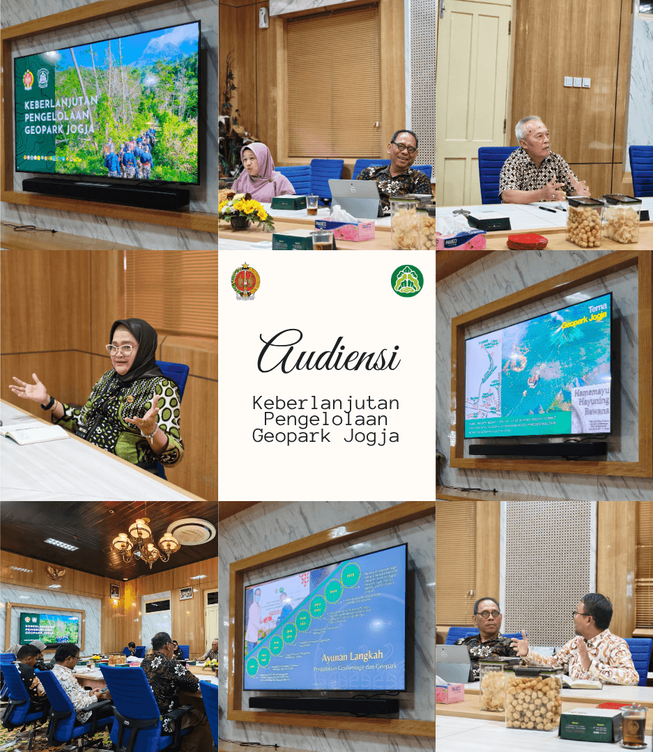 Geopark Jogja Bahas Arah Keberlanjutan Pengelolaan Bersama Sekda DIY 