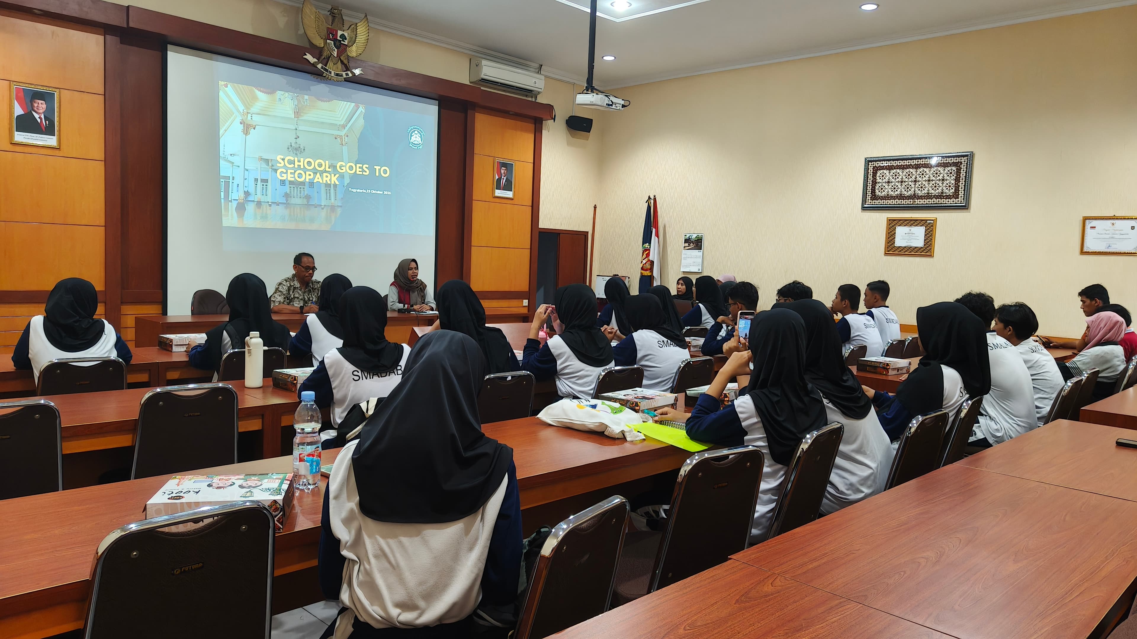 SMAN 2 Bantul Kunjungi Geopark Jogja, Tingkatkan Wawasan Geopark untuk Penelitian