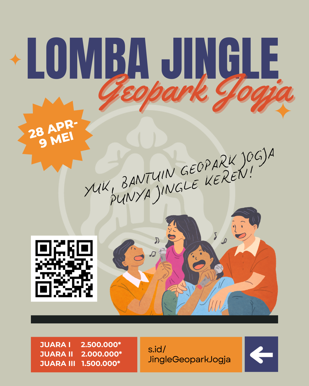 Lomba Cipta Jingle “Geopark Jogja” image
