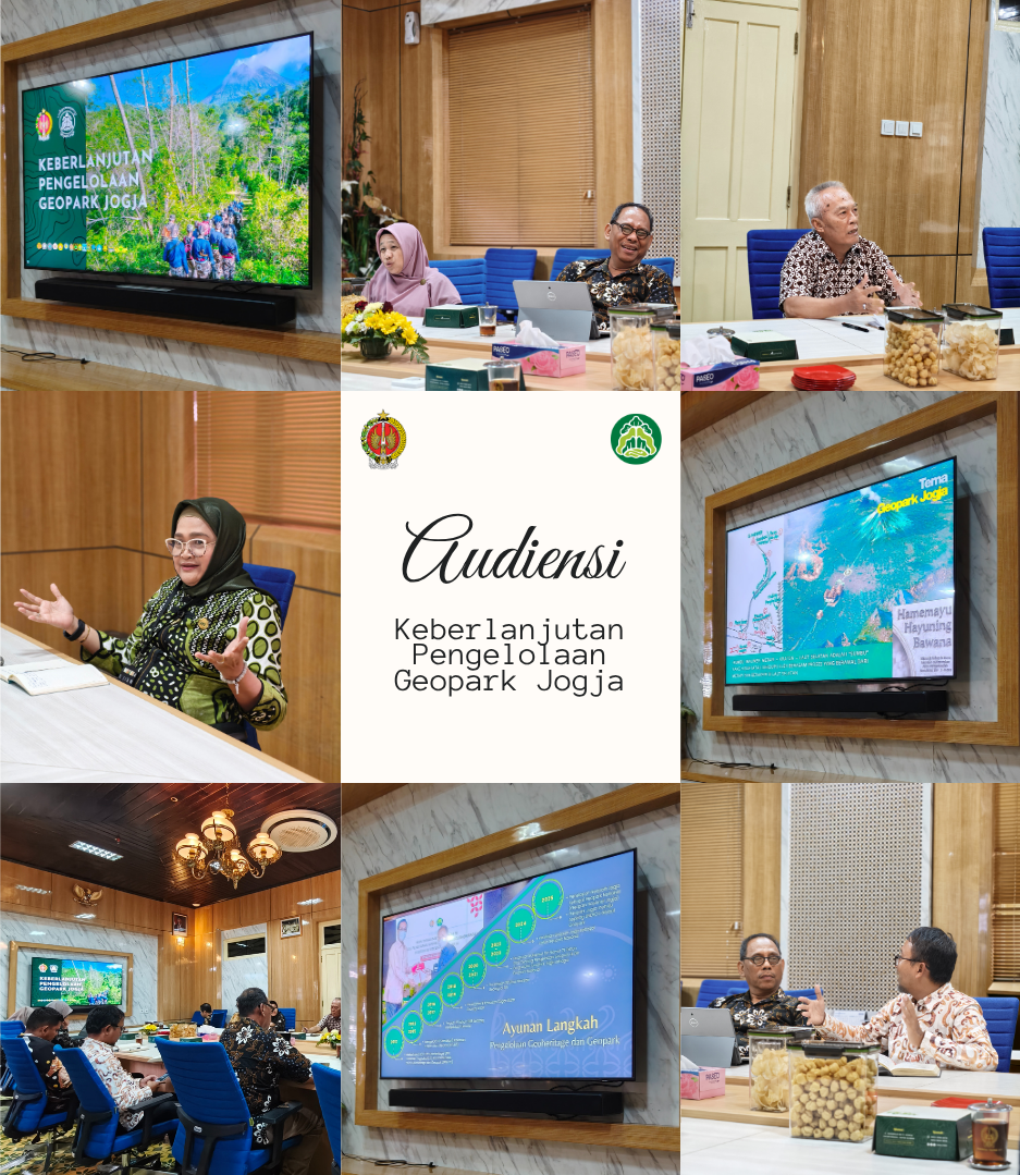 Geopark Jogja Bahas Arah Keberlanjutan Pengelolaan Bersama Sekda DIY  image
